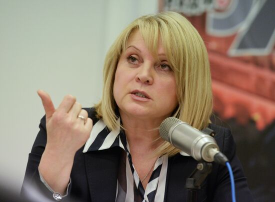 Ella Pamfilova speaks on Echo Moskvy radio station