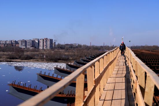 Building third bridge over Volkhov River in Veliky Novgorod