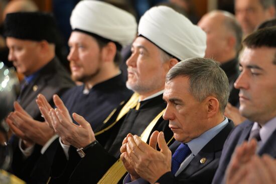 National congress of Crimean Tatars in Bakhchisaray