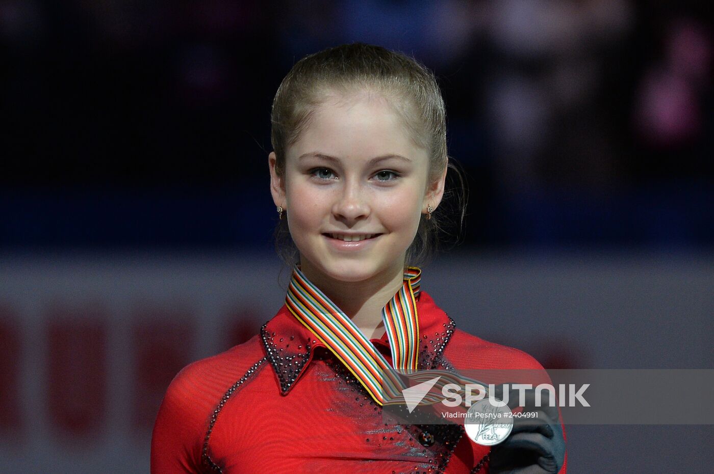 World figure skating championships. Women. Free skating