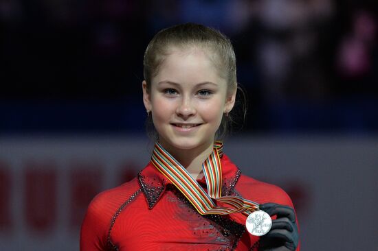 World figure skating championships. Women. Free skating
