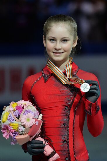 World figure skating championships. Women. Free skating