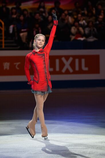 World figure skating championships. Women. Free skating
