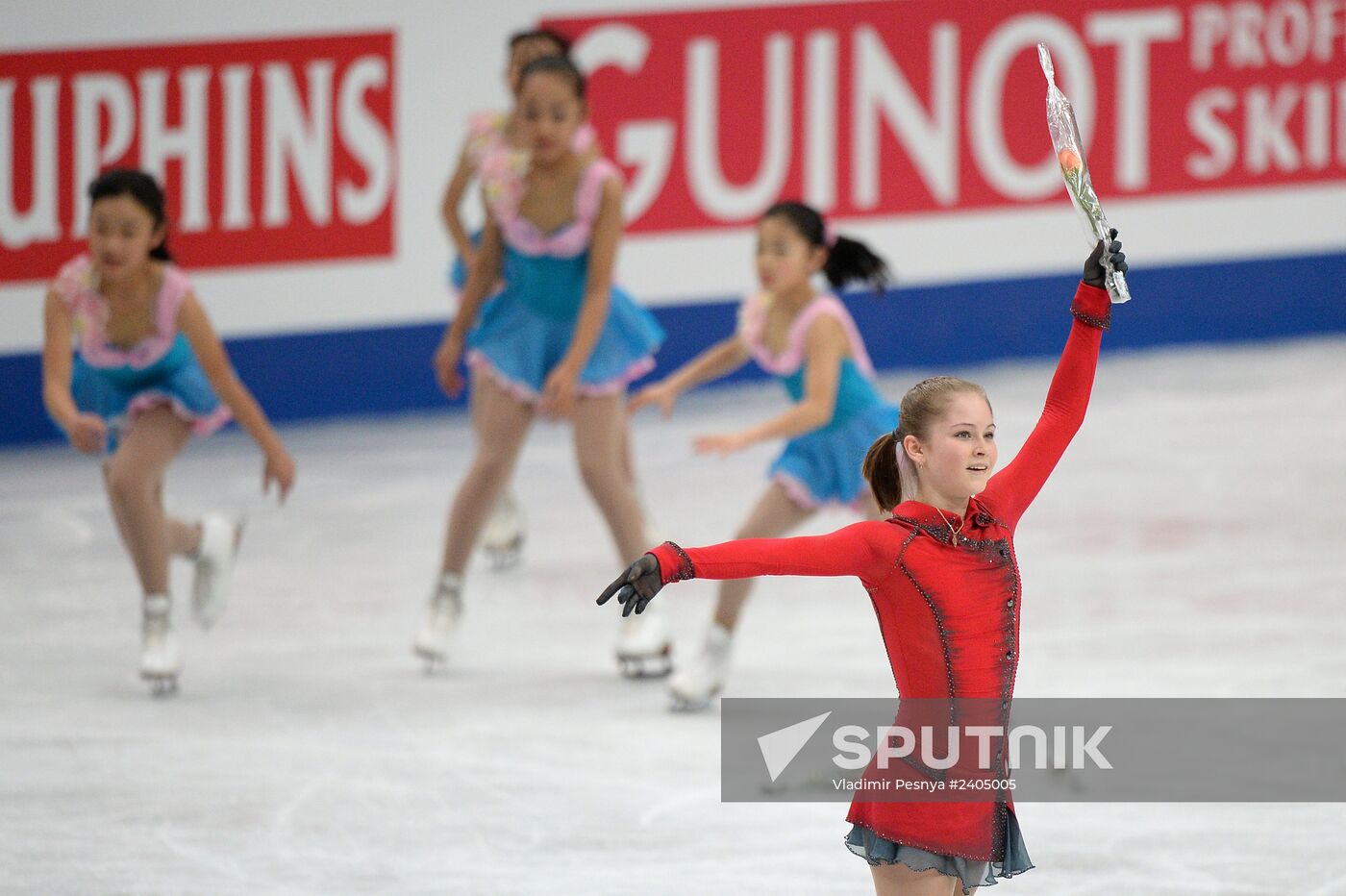 World figure skating championships. Women. Free skating