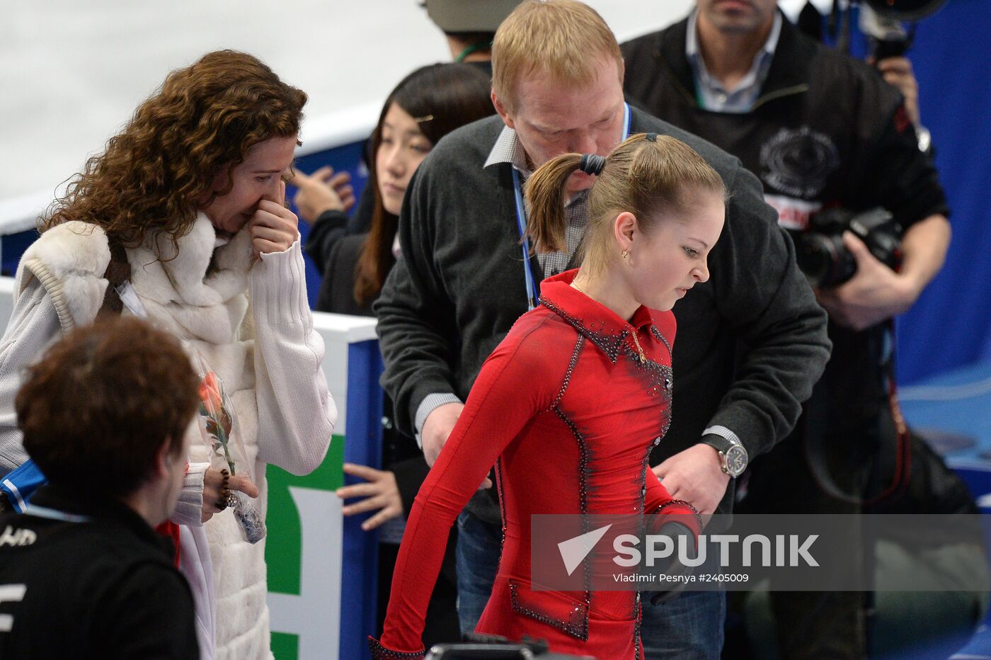 World figure skating championships. Women. Free skating
