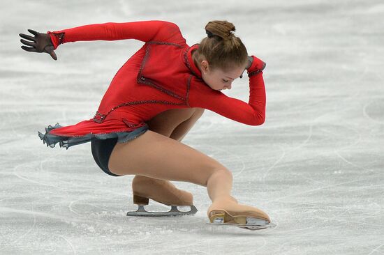 World figure skating championships. Women. Free skating