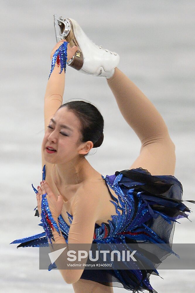 World figure skating championships. Women. Free skating