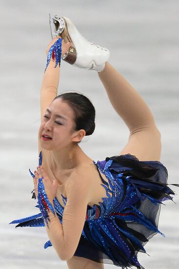 World figure skating championships. Women. Free skating