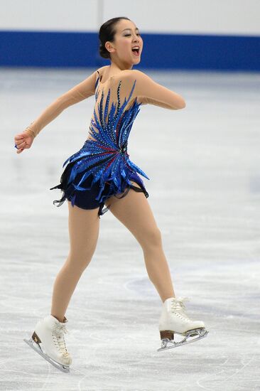 World figure skating championships. Women. Free skating