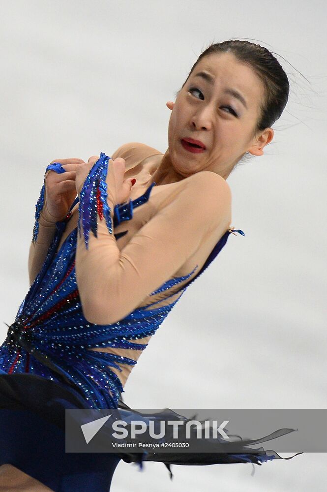 World figure skating championships. Women. Free skating