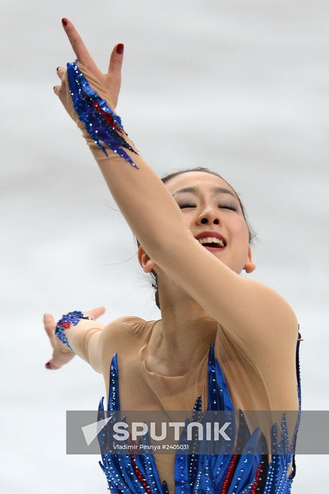World figure skating championships. Women. Free skating