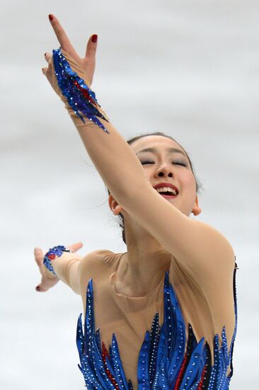 World figure skating championships. Women. Free skating