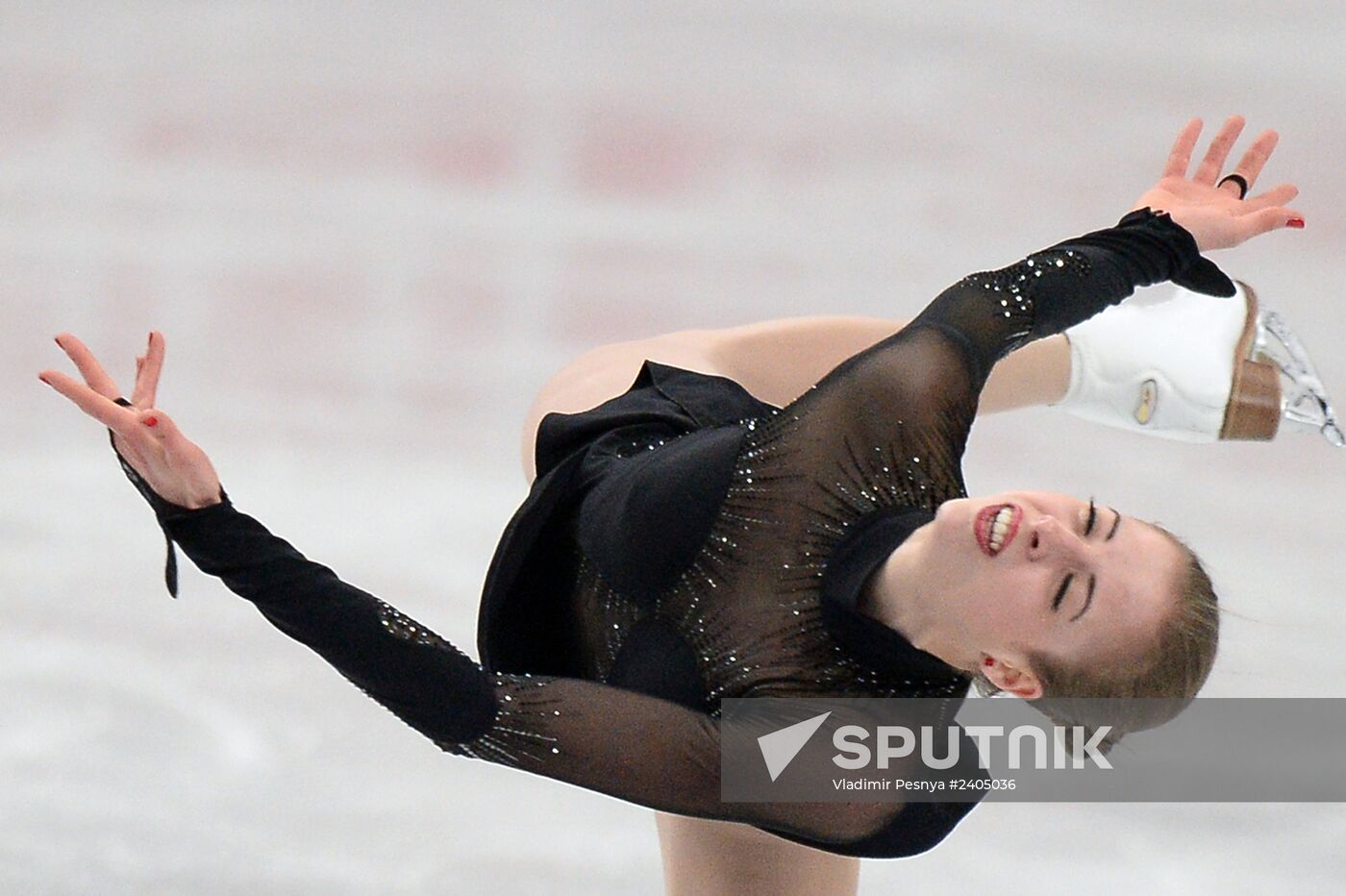 World figure skating championships. Women. Free skating