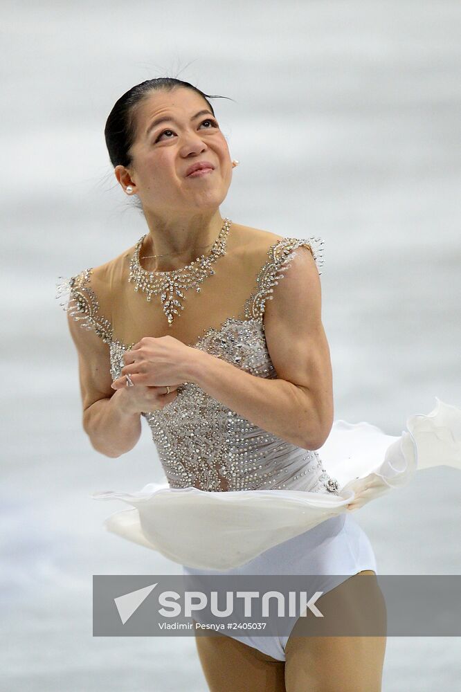 World figure skating championships. Women. Free skating