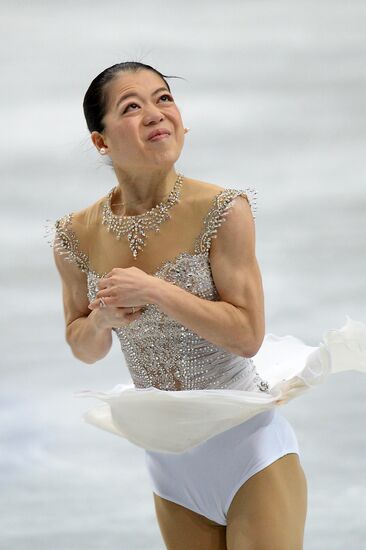 World figure skating championships. Women. Free skating