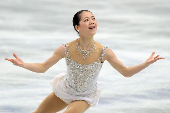World figure skating championships. Women. Free skating