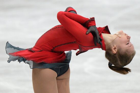World figure skating championships. Women. Free skating