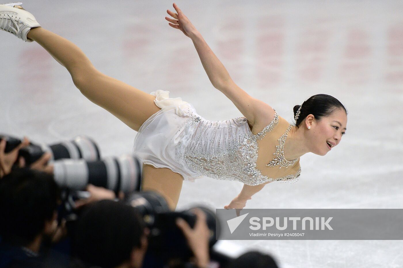 World figure skating championships. Women. Free skating