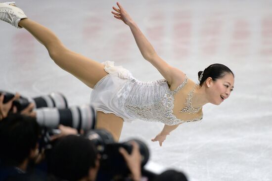 World figure skating championships. Women. Free skating