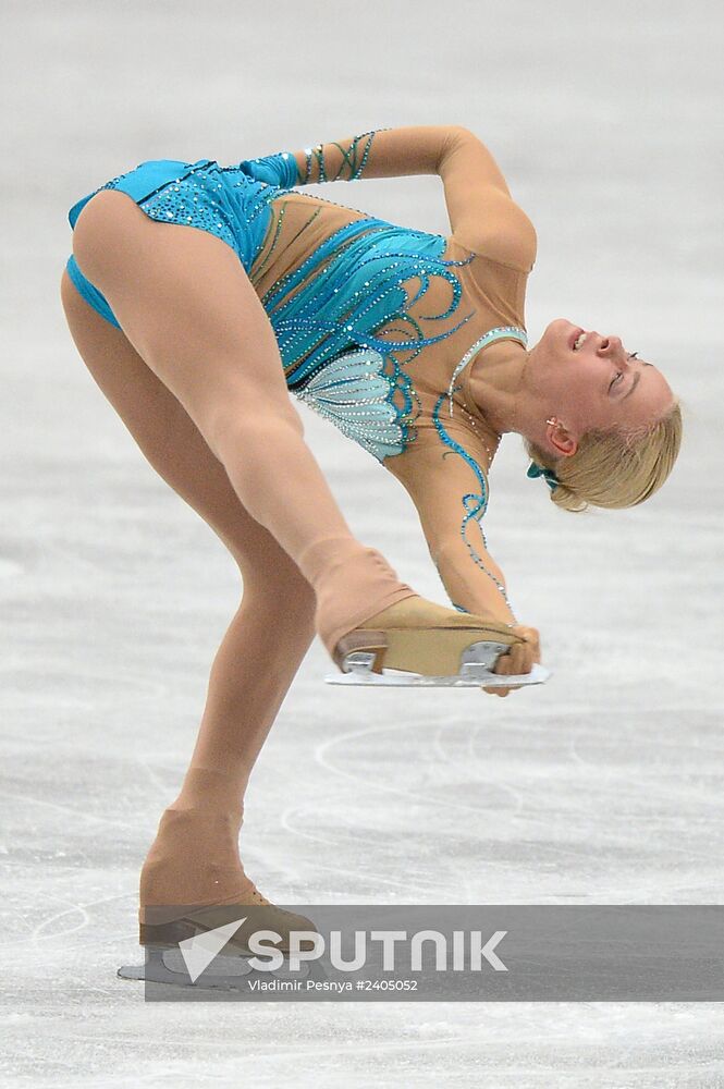 World figure skating championships. Women. Free skating