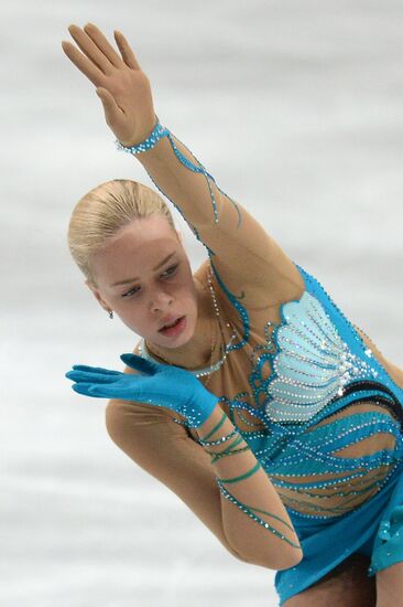 World figure skating championships. Women. Free skating