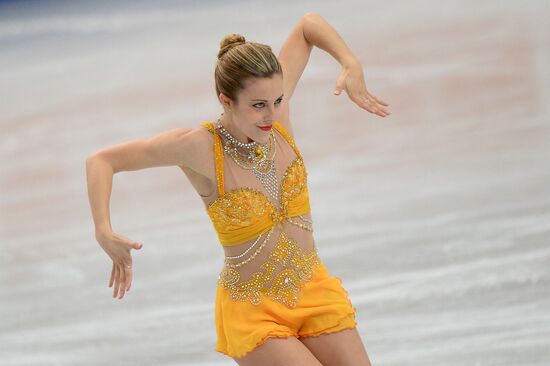 World figure skating championships. Women. Free skating