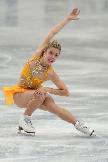 World figure skating championships. Women. Free skating