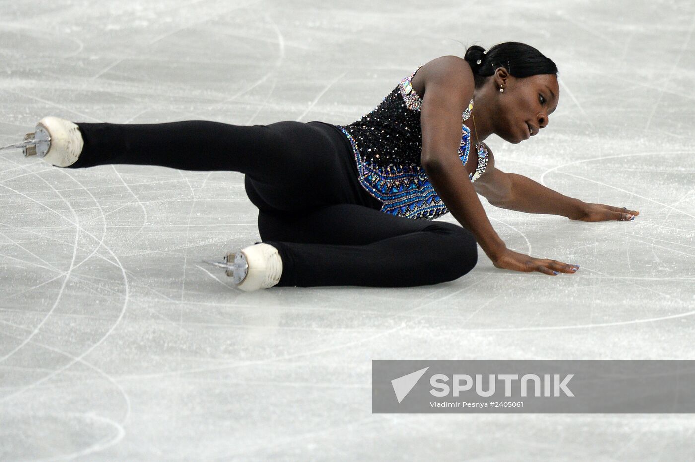 World figure skating championships. Women. Free skating