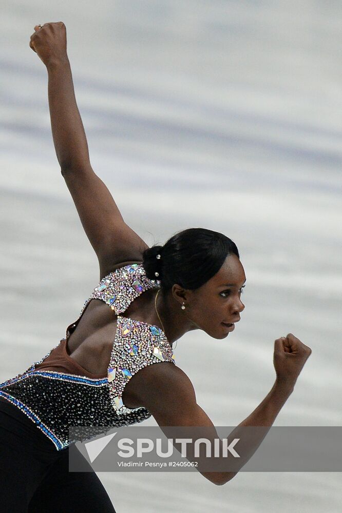 World figure skating championships. Women. Free skating