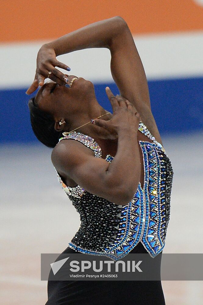 World figure skating championships. Women. Free skating