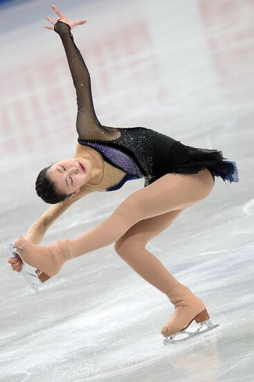 World figure skating championships. Women. Free skating