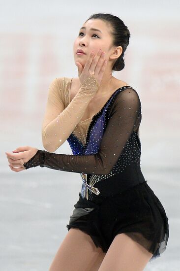 World figure skating championships. Women. Free skating