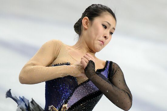 World figure skating championships. Women. Free skating