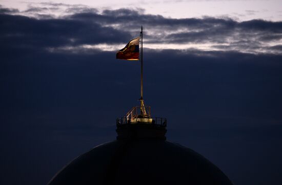 Earth Hour event in Moscow