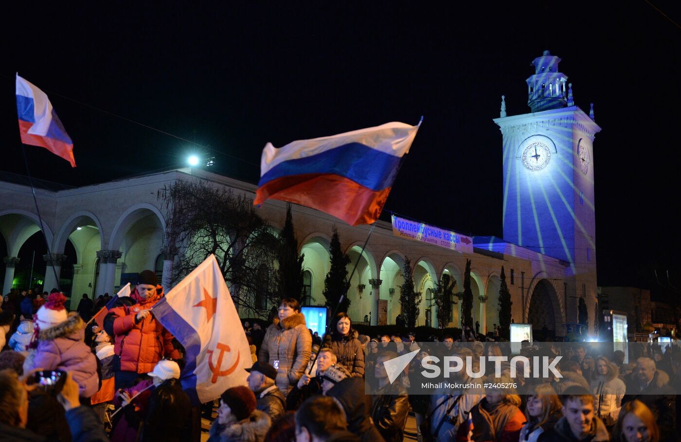 Crimea moves its clocks to Moscow time