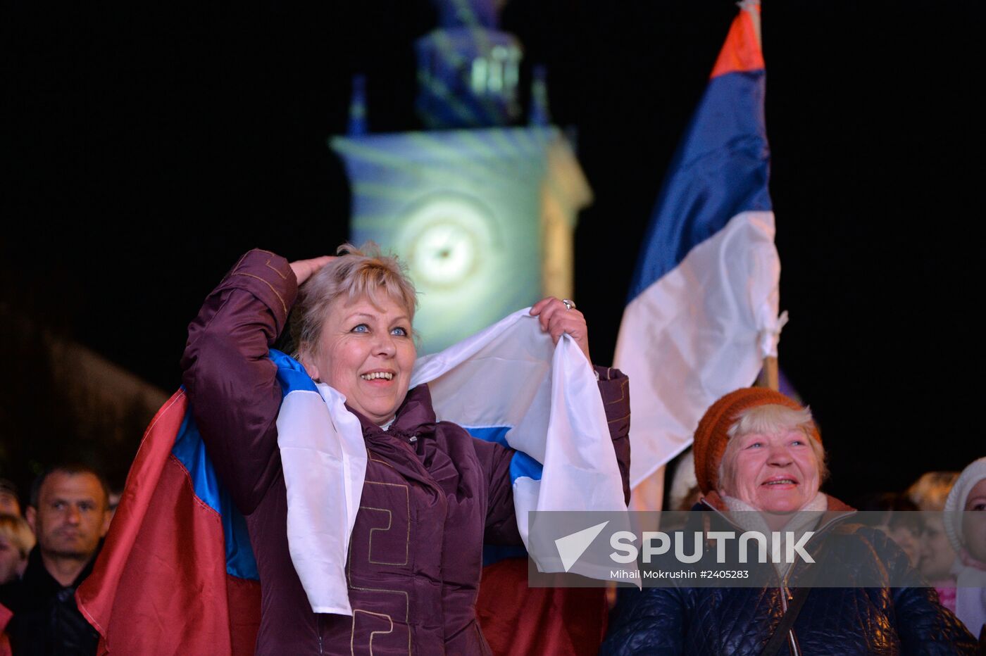 Crimea moves its clocks to Moscow time