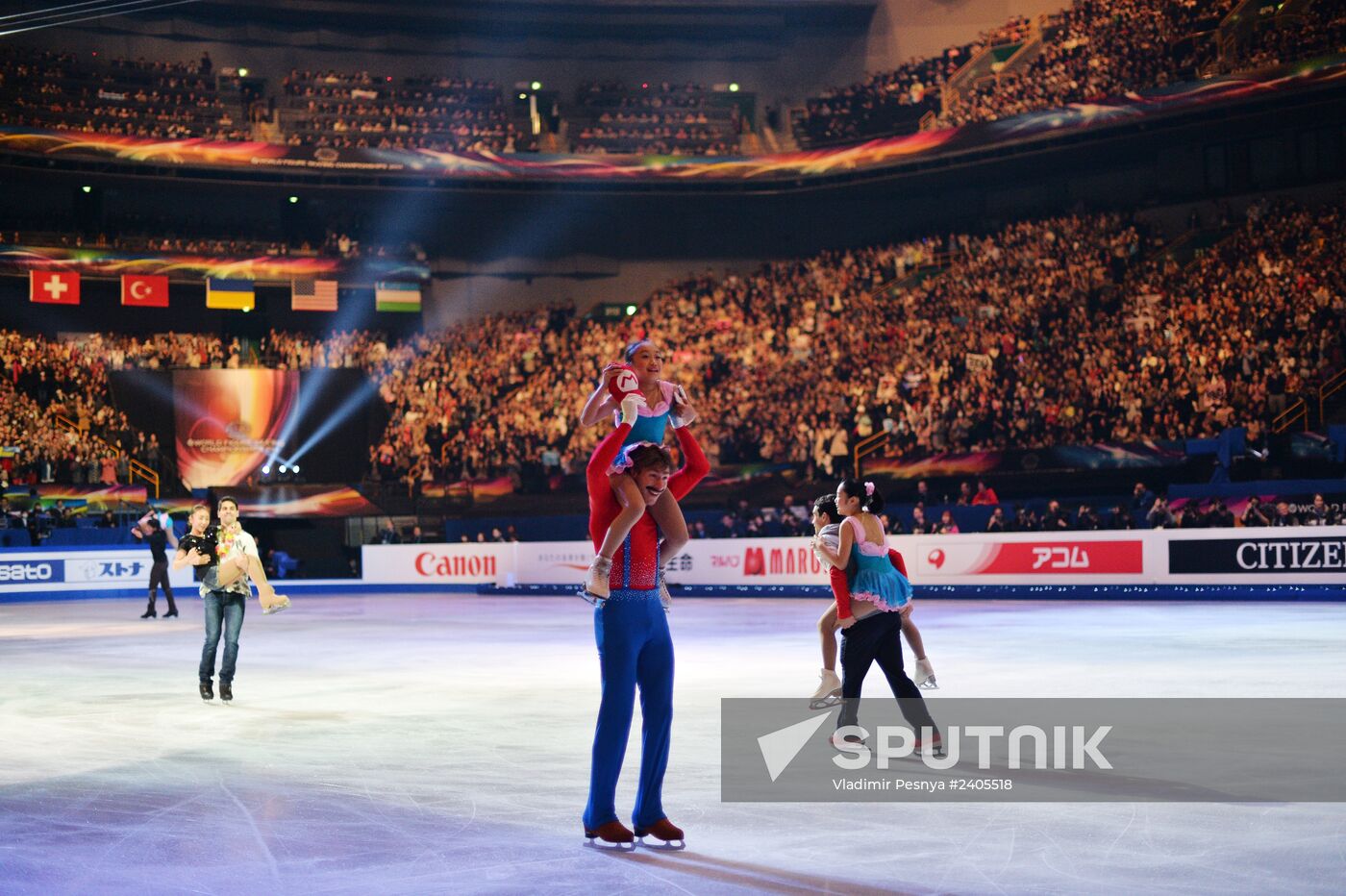 2014 World Figure Skating Championships. Exhibition gala