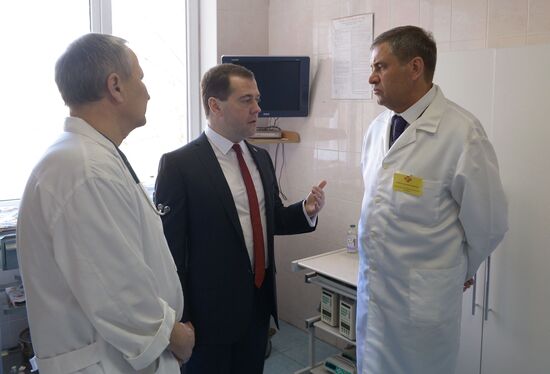 Dmitry Medvedev visits Crimea
