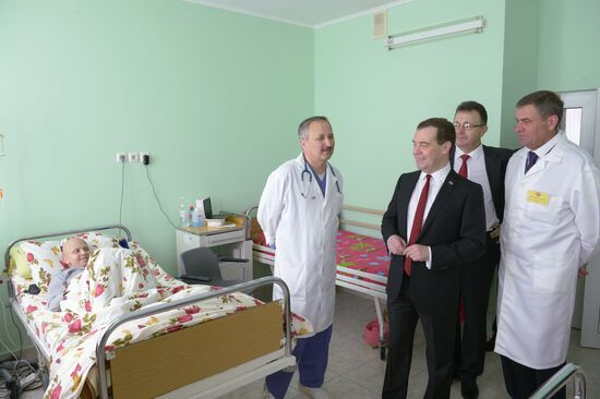 Dmitry Medvedev visits Crimea