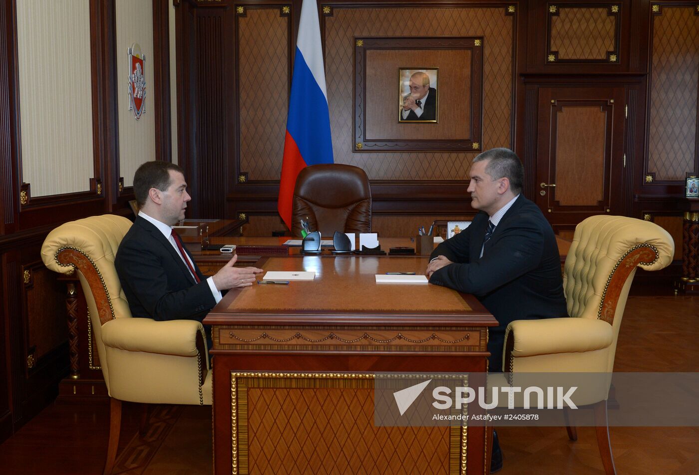 Dmitry Medvedev visits Crimea