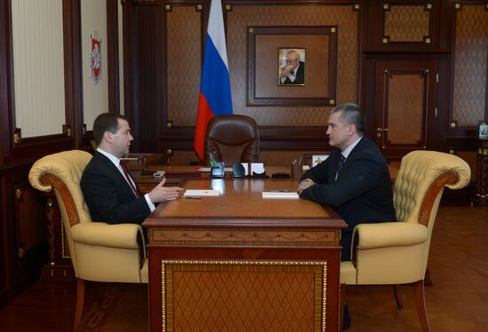 Dmitry Medvedev visits Crimea