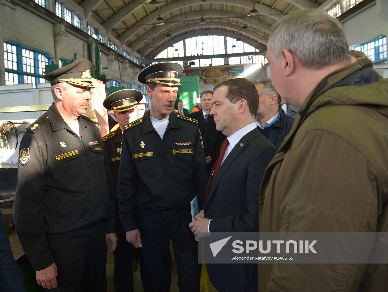 Dmitry Medvedev visits Crimea