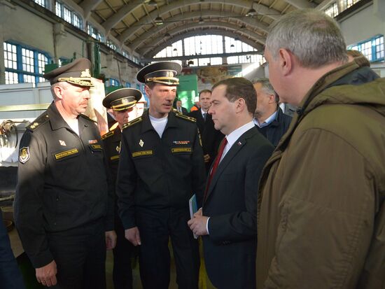 Dmitry Medvedev visits Crimea