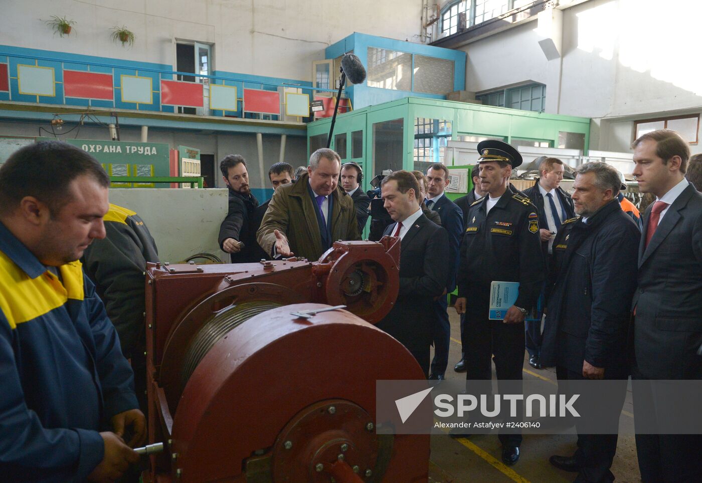 Dmitry Medvedev visits Crimea