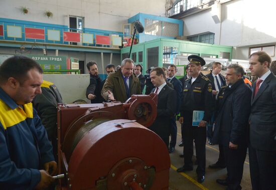 Dmitry Medvedev visits Crimea