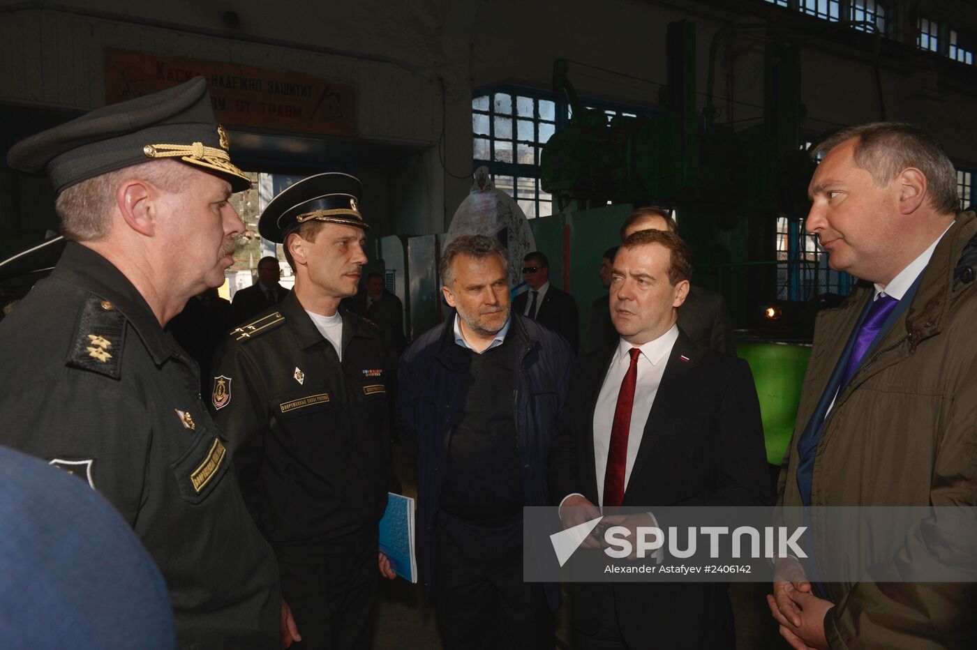 Dmitry Medvedev visits Crimea