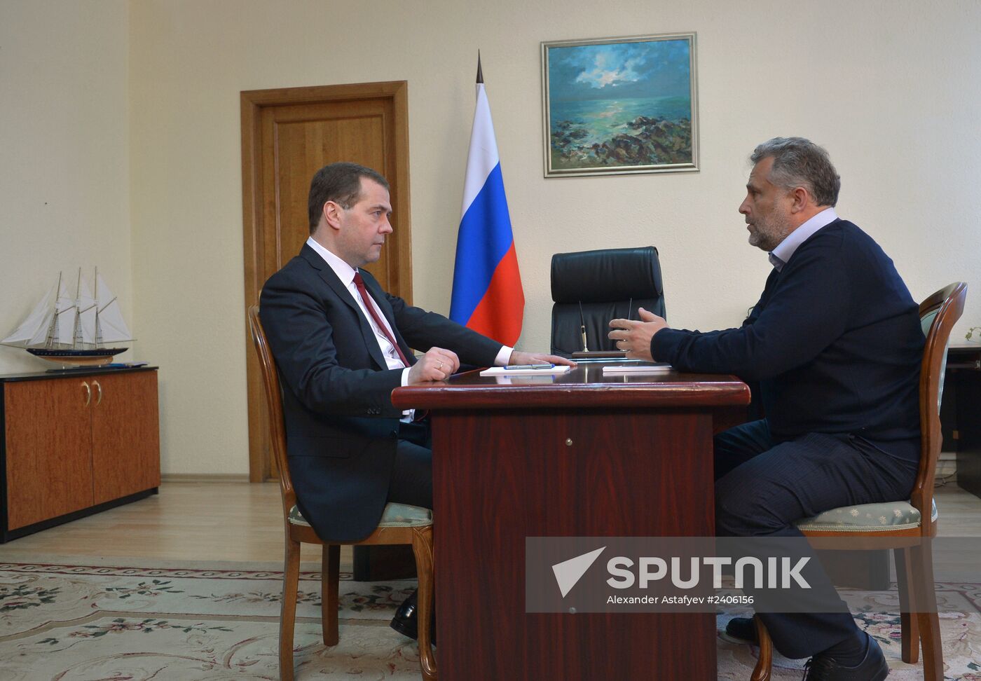 Dmitry Medvedev visits Crimea