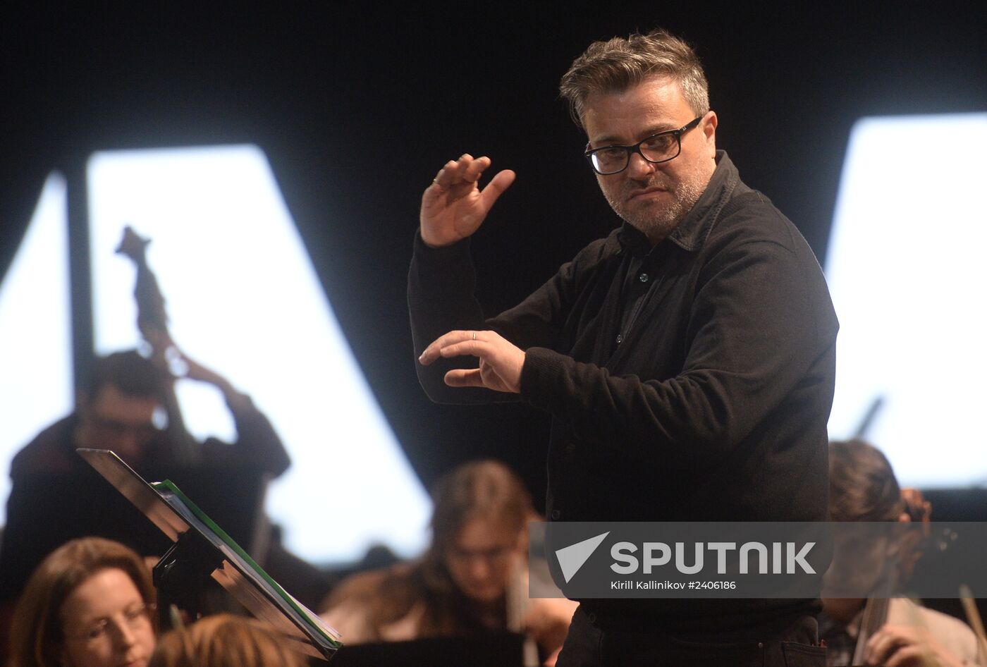 Rehearsal of Toto Cutugno's jubilee concert