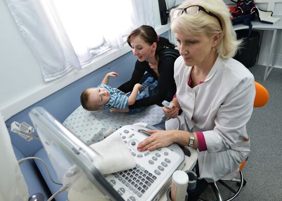 Mobile outpatient clinic in Chelyabinsk Region