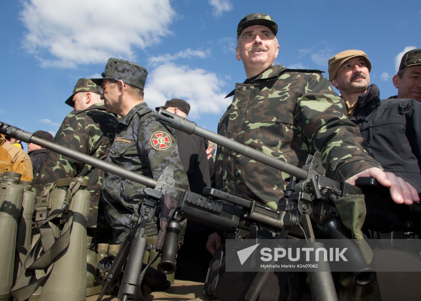 Ukraine holds military exercise in Chernigov Region
